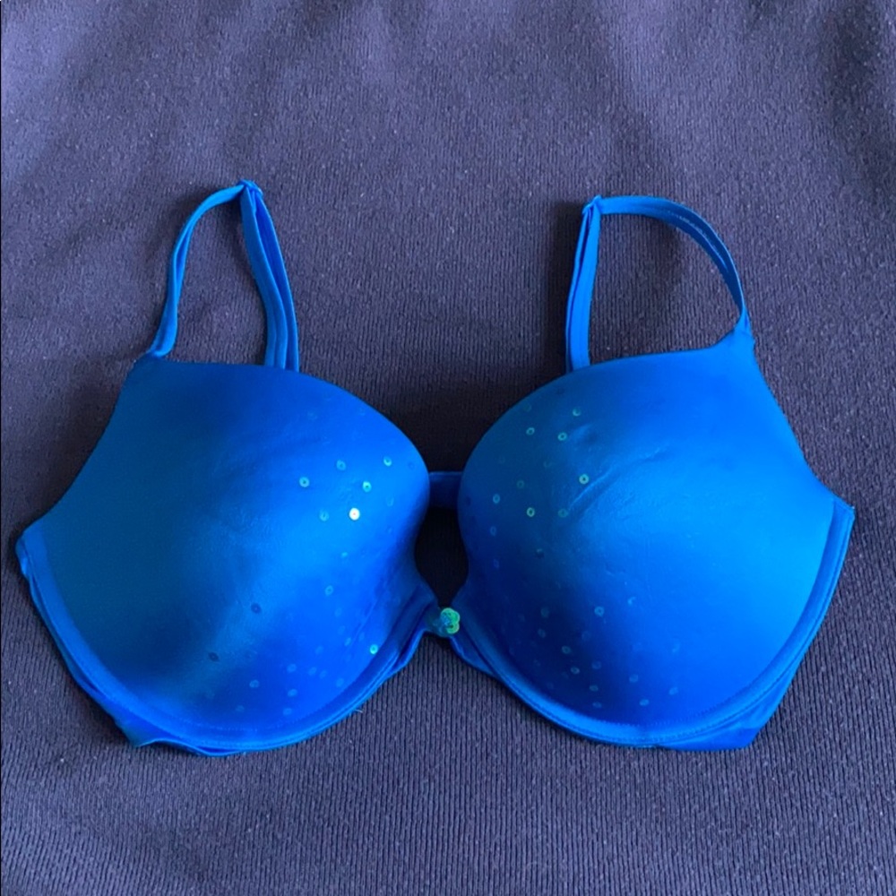 VS Very Sexy bra - Royal Blue - never worn 34DD